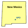 New Mexico map